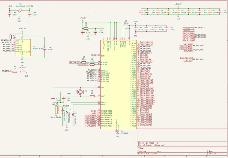 Schematic — Motion controller